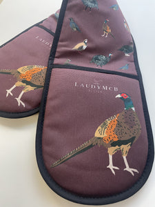 Game Birds Oven gloves