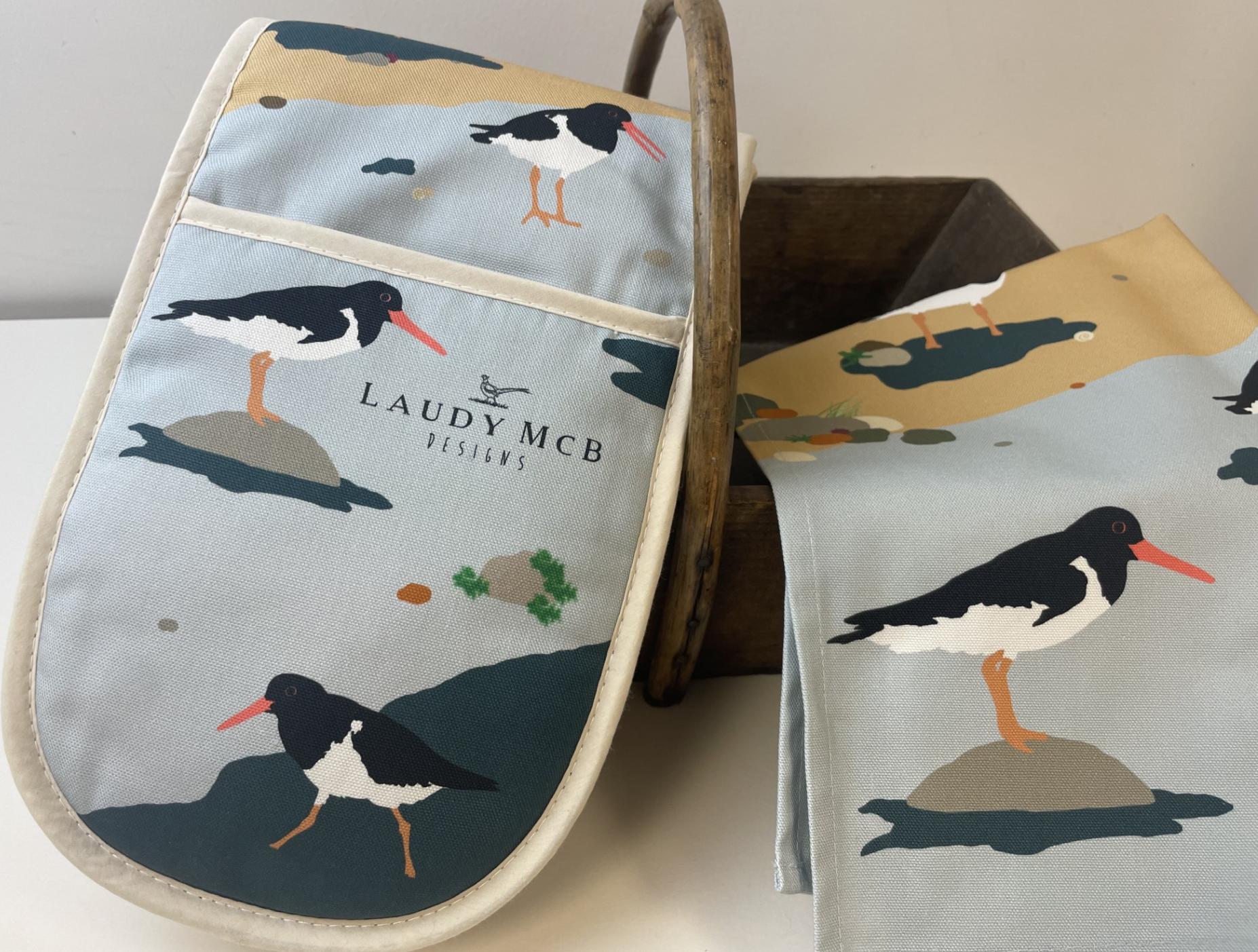 Oyster Catcher Oven gloves