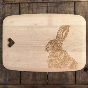 JACK Hare Beech Chopping Board