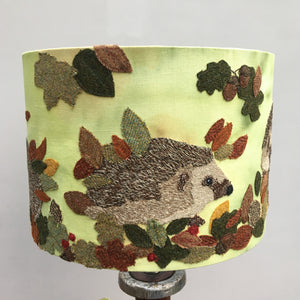 Autumn Hedgehog Lampshade