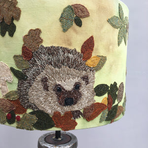 Autumn Hedgehog Lampshade