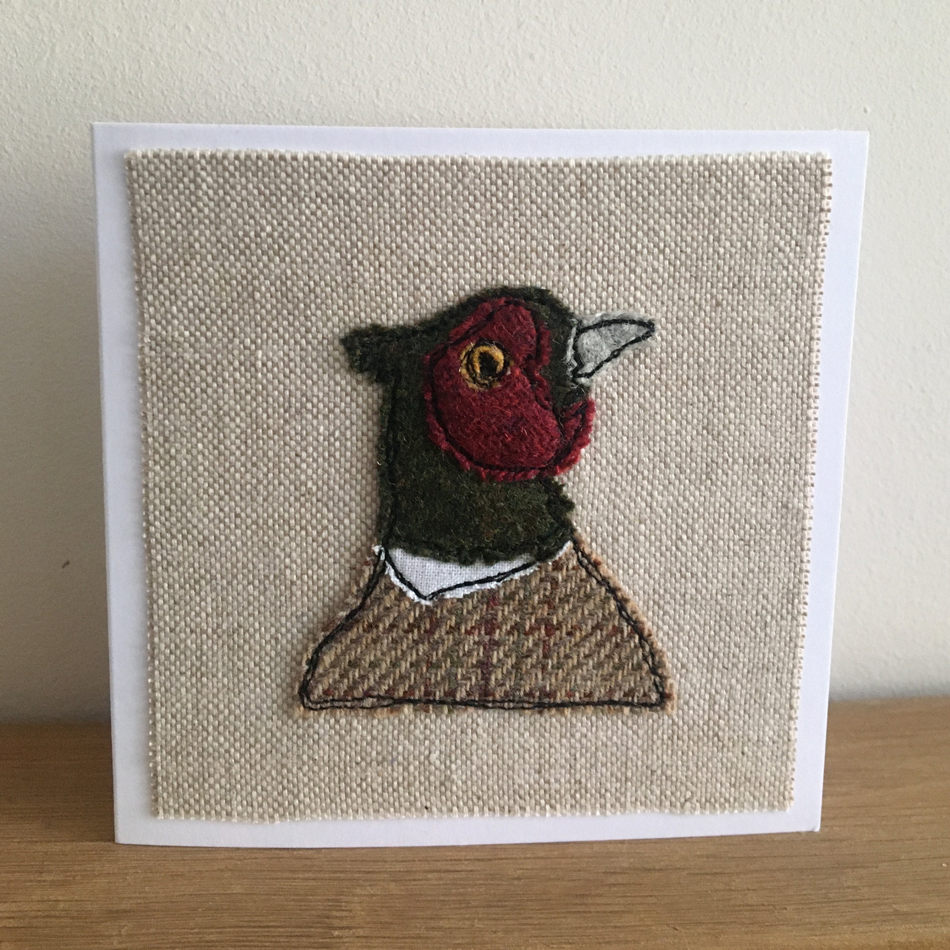GREGORY Pheasant Stitched Card