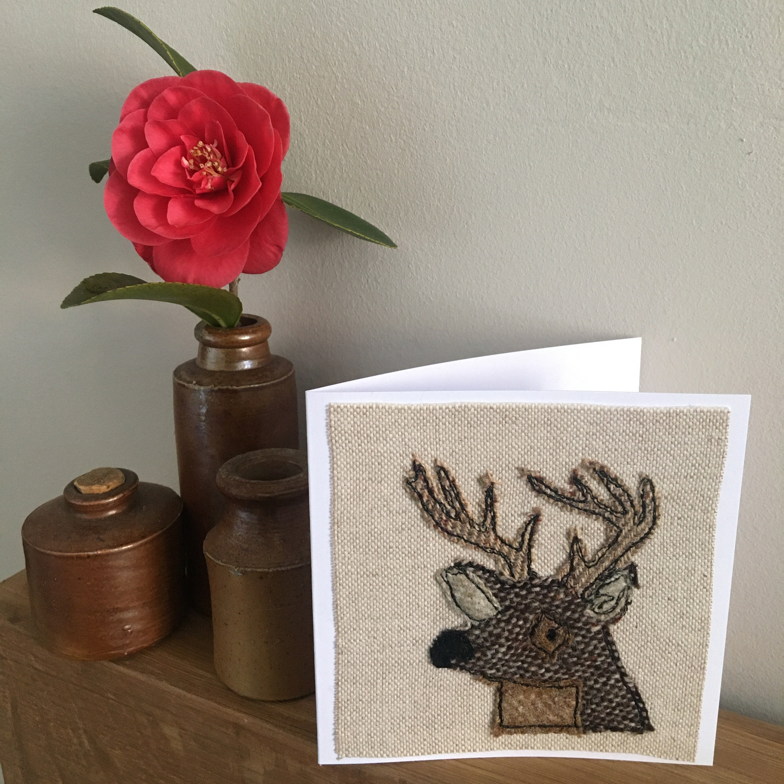 STANLEY Stag Stitched Card